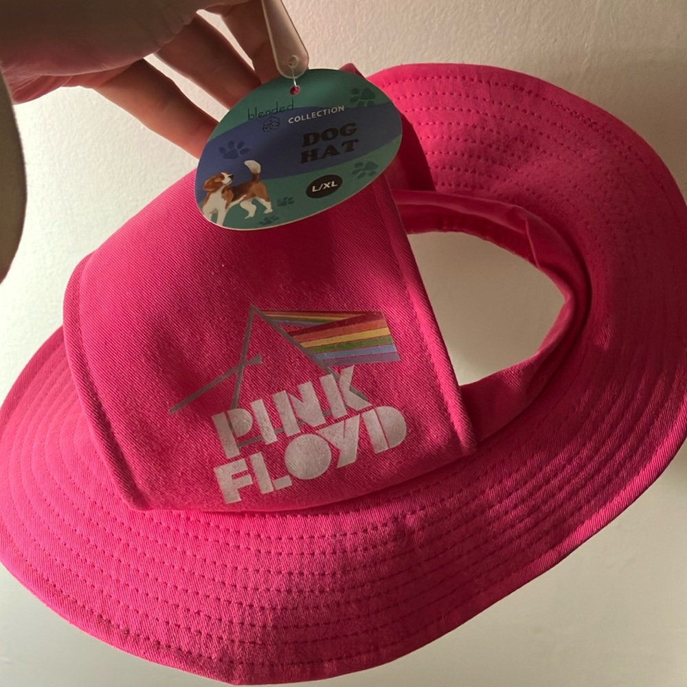 Pink Floyd dog hat